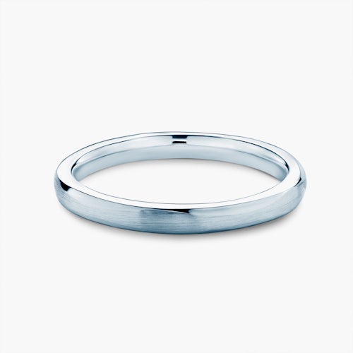 Pierścionek SAVICKI: białe złoto